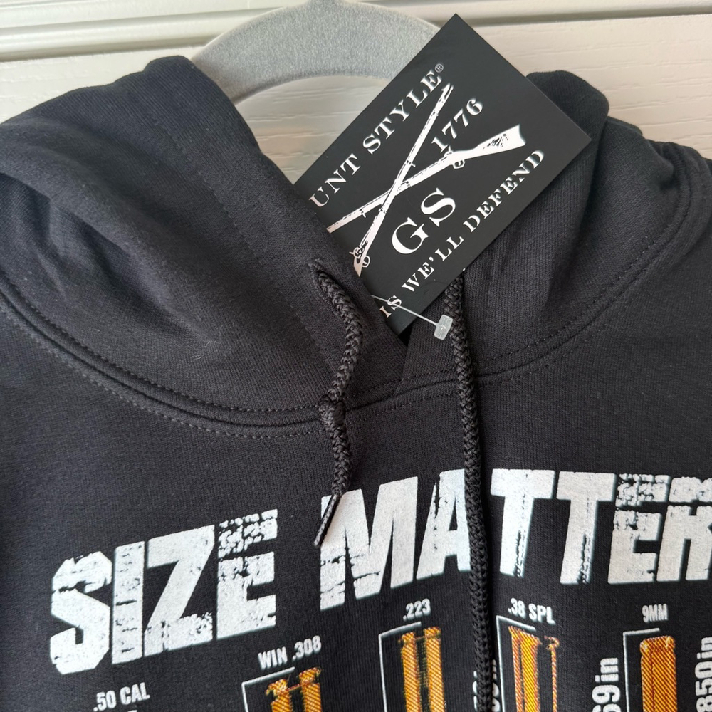 NEW Men's Grunt Style Hoodie Size L Black - Picture 6 of 7